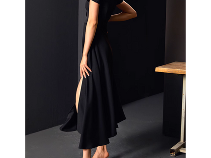 Long Tide Dark Qipao Dress