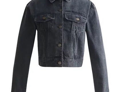 Smokey Cropped Denim Jacket