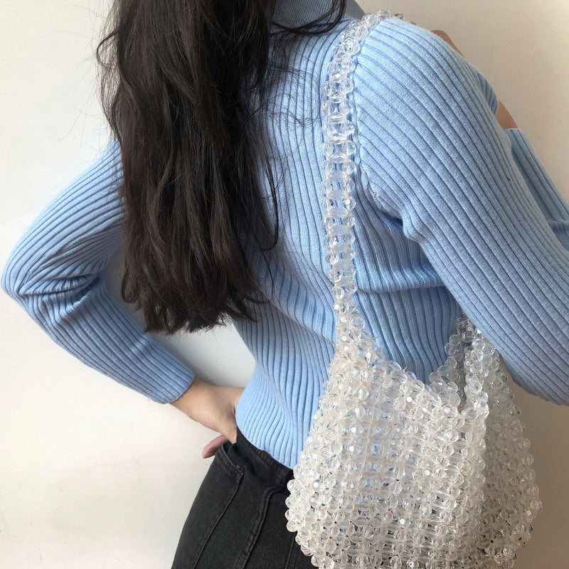 Double Zipper Lapel Cardigan