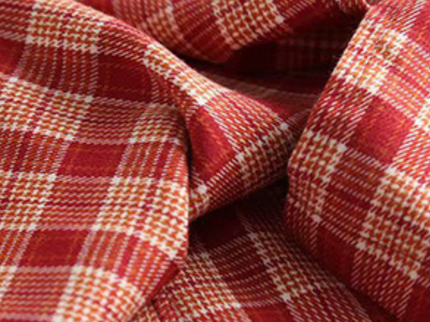 High Waist Red tartan Mini Skirt